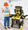 3 in 1 Children's tools box Simulation screwdriver electric drill helmet tools kit kids Play house Interactive Toy baby gift 5