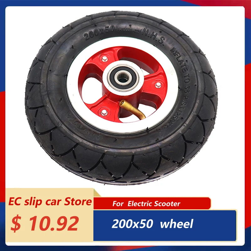8X2 Pollici 200 X50 Pneumatico Anteriore Ruota Per Scooter Elettrico Rasoio E100 E150 E200 Espark Crazy Cart Scooter Parti