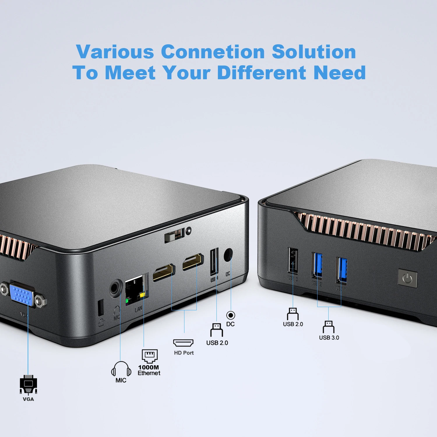 GK3V Mini PC DIY Gaming Computer 3
