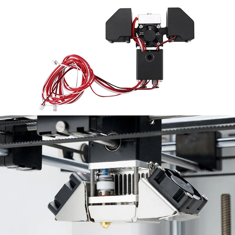 Ultimaker2 용 핫엔드 업그레이드 변환 키트 어댑터, 3D 프린터 액세서리, 2in 1 압출기, 1.75mm