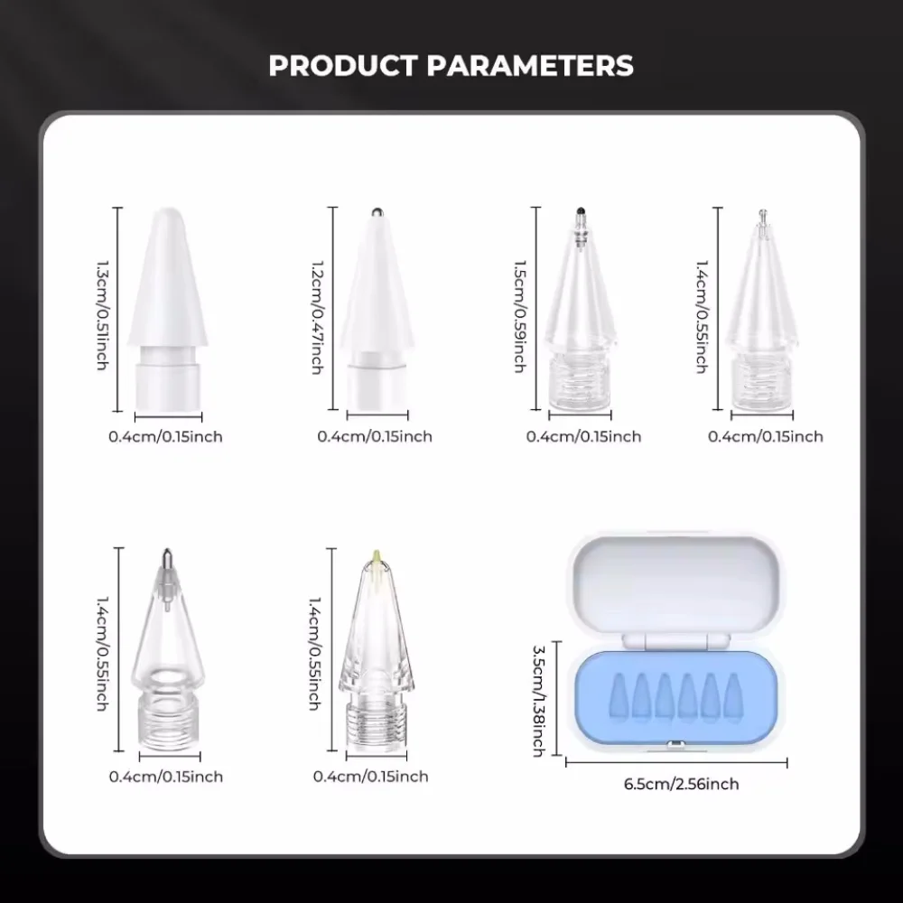 High-Wear-Resistant Stylus Nib Set Replacement