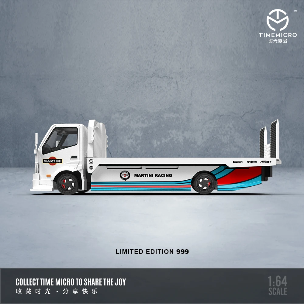 TimeMicro 1:64 H300 フラットベッドトランスポート トレーラー