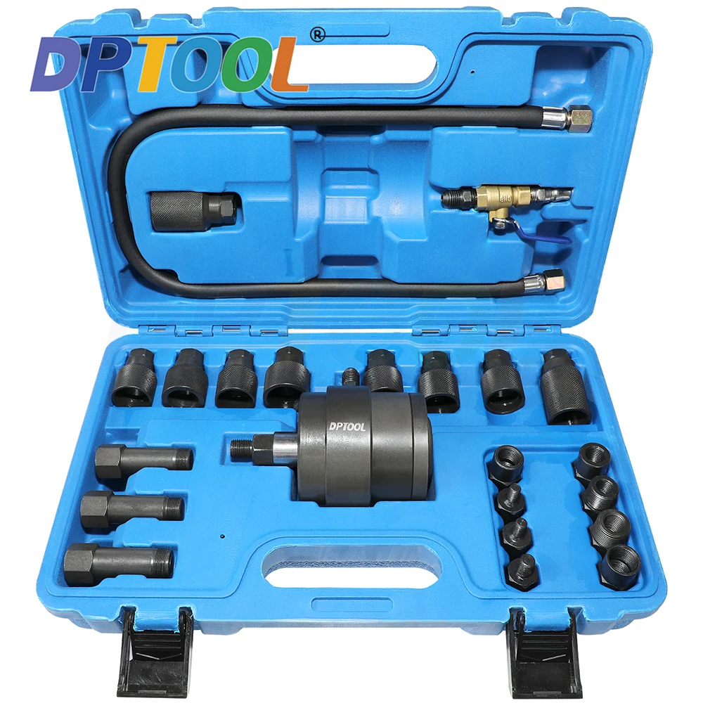 

23pc DIESEL INJECTOR PULLER Pneumatic injector extractor puller kit Professional