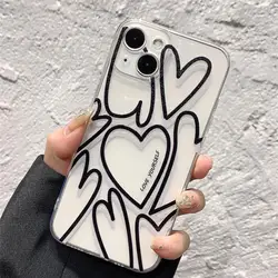 Vibrant Graffiti Love Heart Protective Phone Case for Samsung A22 4G (S10691)