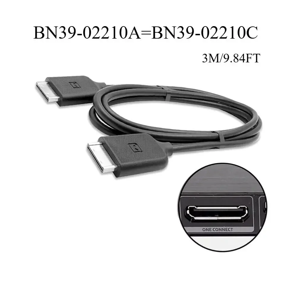 BN39-02210A = BN39-02210C One Connect Cable 3M compatible with Samsung for UN55KS850DF UN60KS800DF UN65KS9800F TV