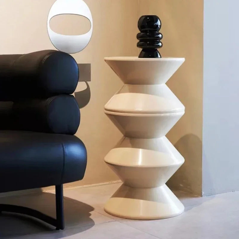 

Modern Simple Coffee Table Medieval Mini Bedside Table Sofa Side Room Desk Versatile Living Room Furniture New Arrivals Best