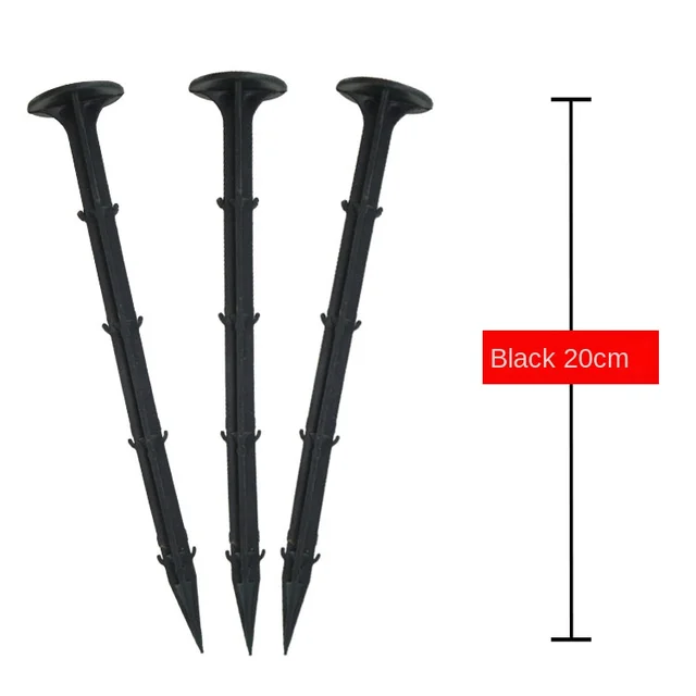 Black 20cm 50 Pcs