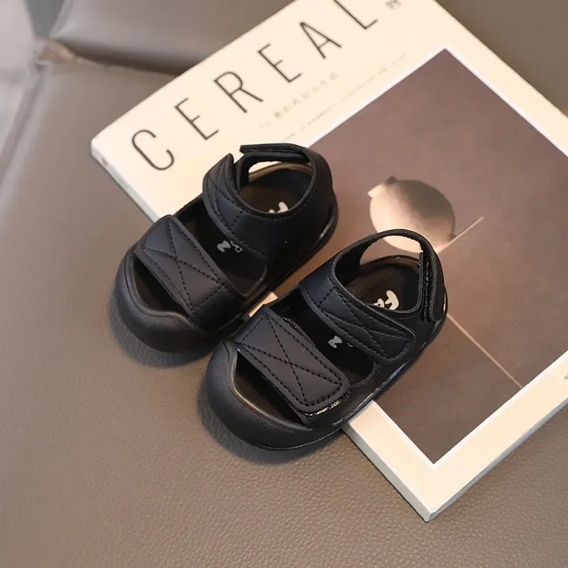 어린이 샌들 여름 통기성 부드러운 단독 해변 신발 어린이 소년 소녀   야외 캐주얼 신발 Chaussure Enfant Fille