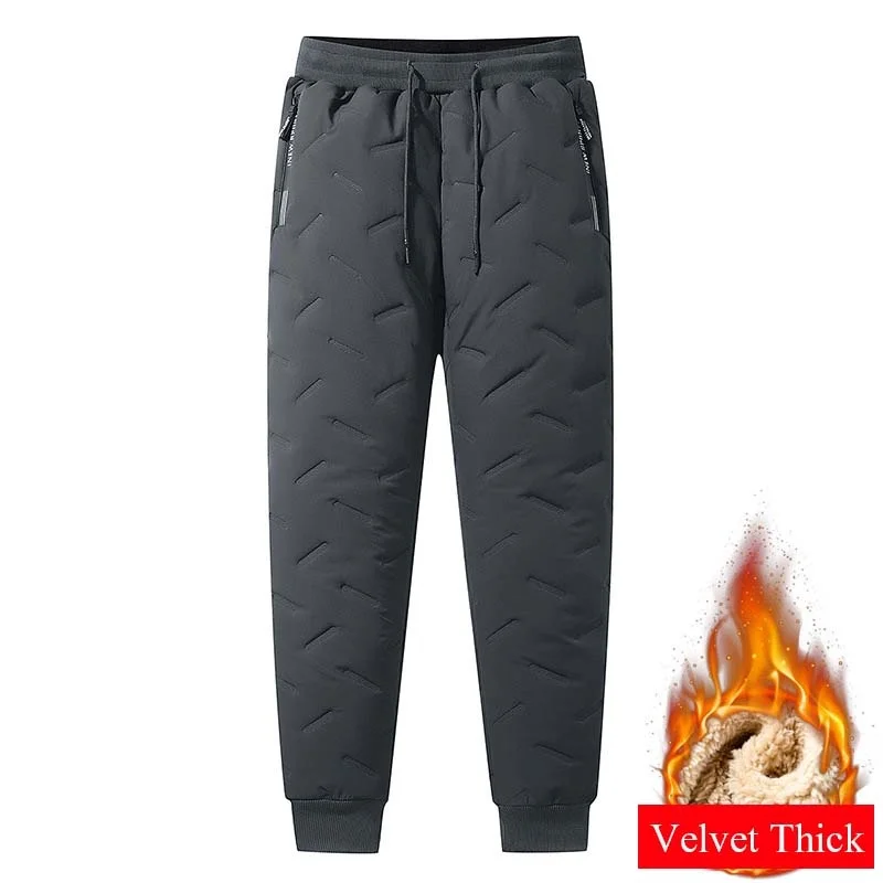 

Новые зимние мужские теплые утепленные спортивные брюки с флисовой подкладкой джоггеры брюки из шкуры ягненка кашемир повседневные мужские водонепроницаемые термальные брюки-карго 7XL