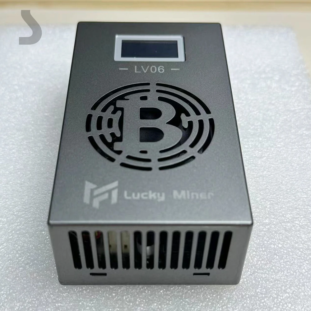 Lucky Miner LV06 BTC solo miner WiFi2.4G SHA-256 500GH/S BM1366 Asic Chip Crypto miner Lottery Machine silent btc mining miner