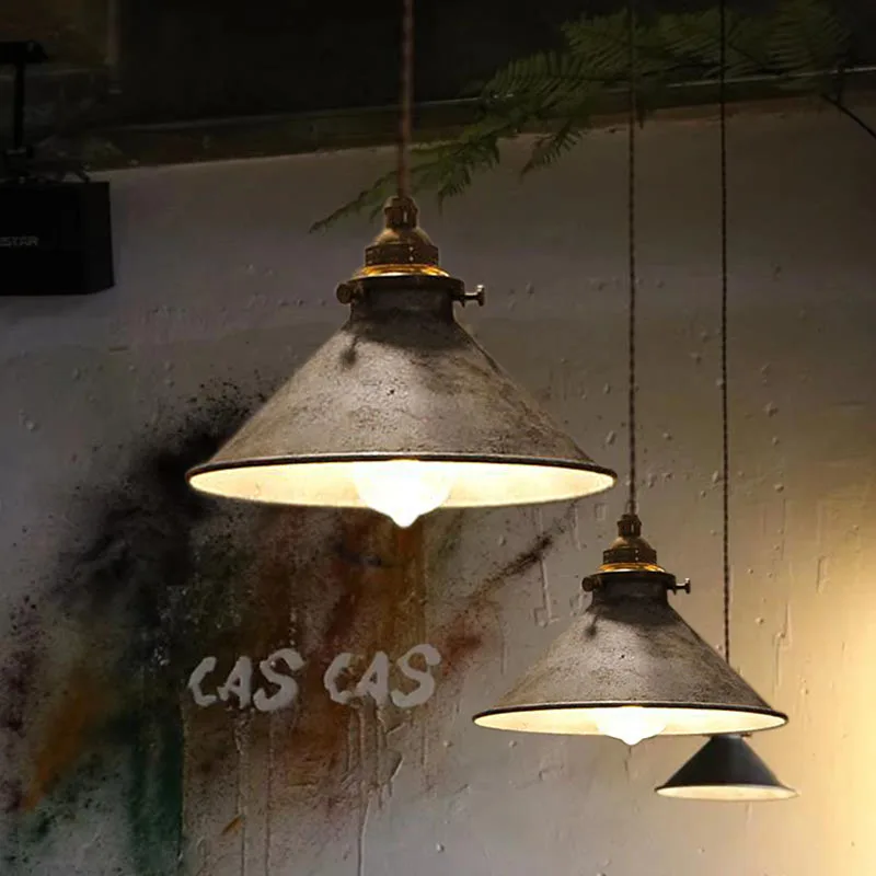 Pendant Lamp American Countryside Retro Industrial, pendant lights,pendant lamp,chandelier lighting,vintage pendant lights,rope pendant lamp