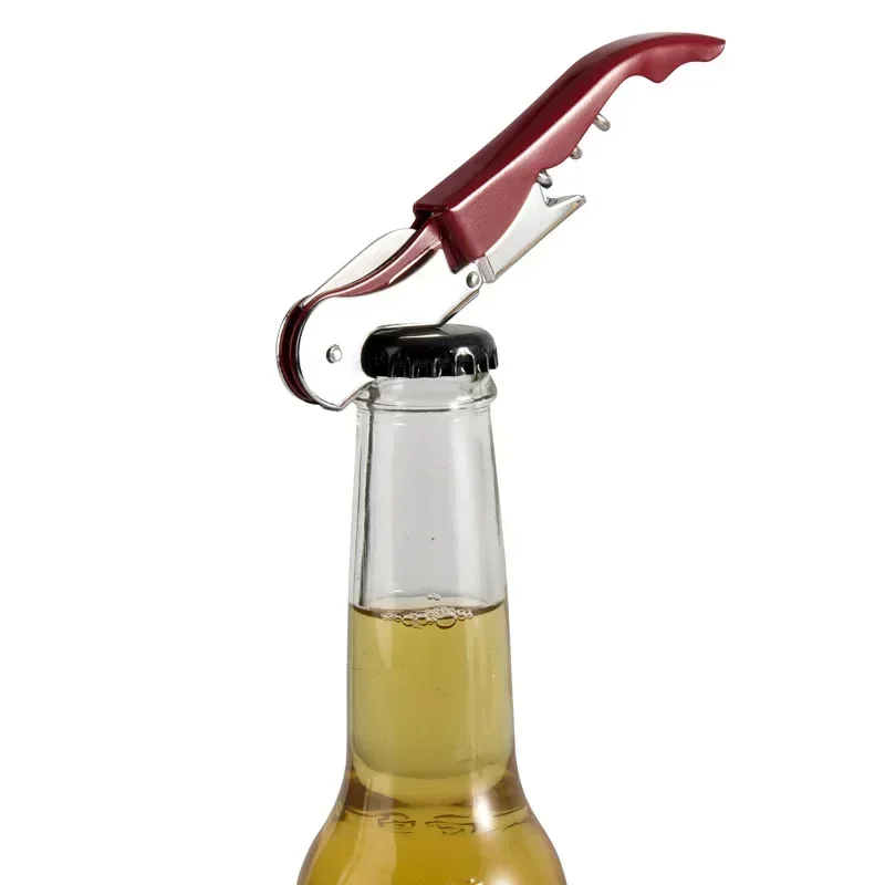 Double Fulcrum Hippocampus Multi-Purpose Stainless Steel Beer Wine Corkscrew Wine Gift