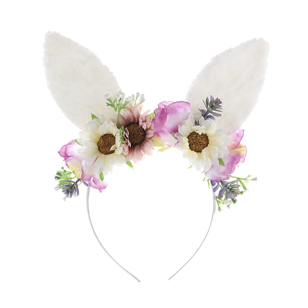 

1Pc Easter Hair Sweet Style Hair Decoration Adorable Bunny Ear Headband