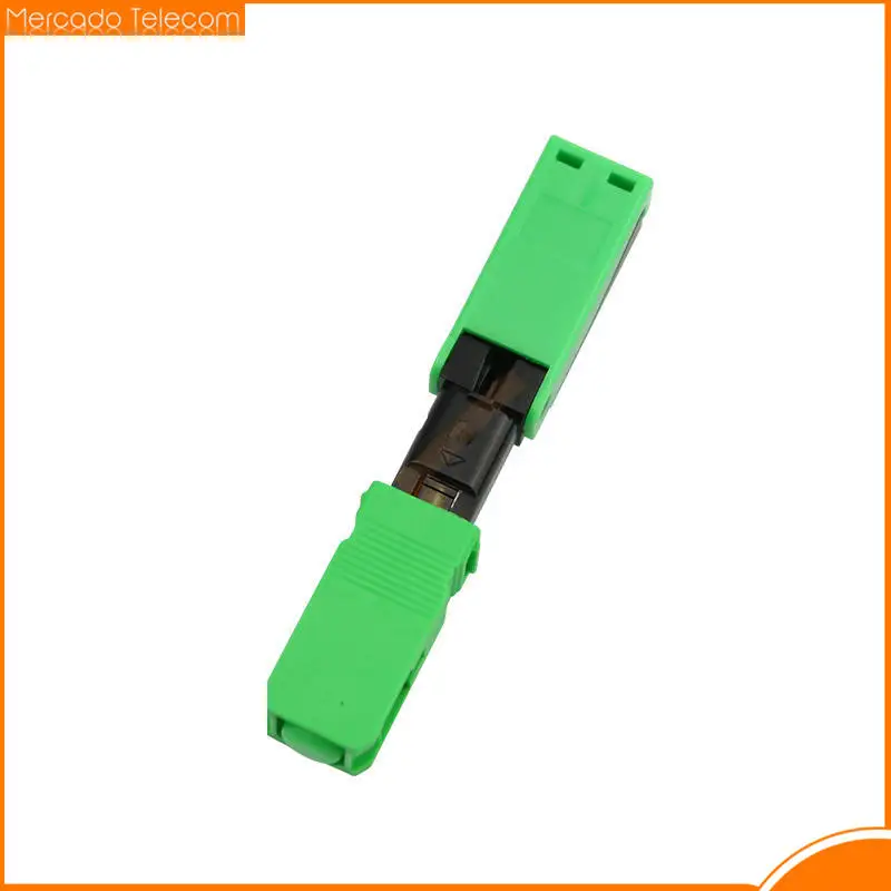 50/100/200 PCS FTTH Quick Connector Fiber Optic Fast Connector Embedded High Quality SC/APC Tool Cold Connection Adapter