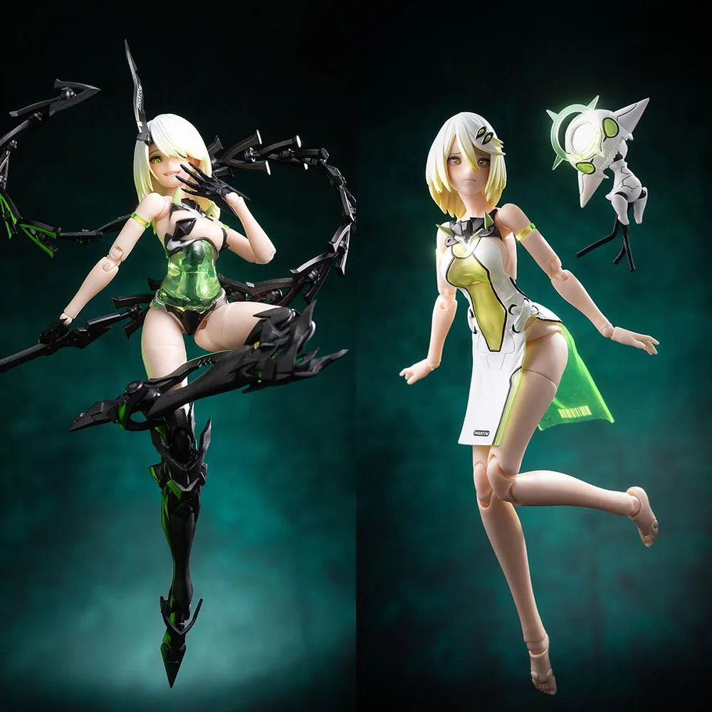 

Snail Shell Phantom 001 1/12 Scale Women Soldier Machine Kawaii Anime Girls 6Inch Action Figure Model Toys In Stock