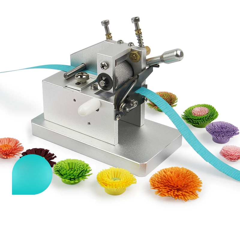 

Paper Art Tassel Machine DIY Manual Paper Quilling Machine 3D Handmade Color Paper Cutting Roll Machine Paper Flower Making Tool