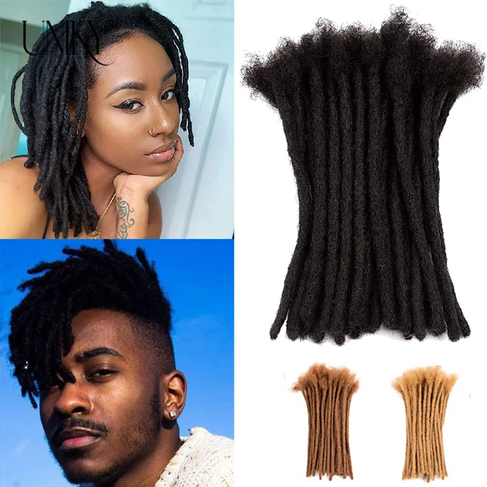 Человеческие волосы Dreadlock для мужчин/женщин