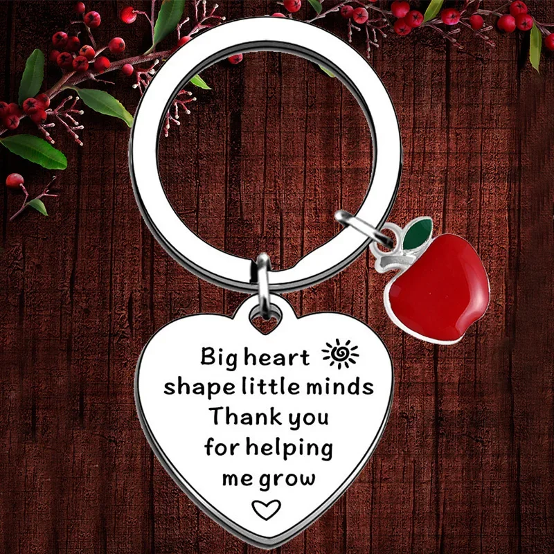 

Charm Teachers ' Day gift Keychain Teacher Appreciation Gifts Key chain Keyring Holder Teacher Graduation Gifts