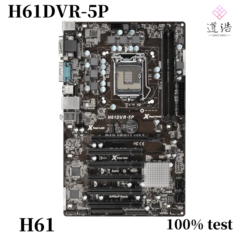 H61 Motherboard For Asrock H61DVR-5P 16GB LGA 1155 DDR3 PCI-E3.0 ATX Motherboard 2 Se32e449cff0044b4b90fd1f8cfbd15180