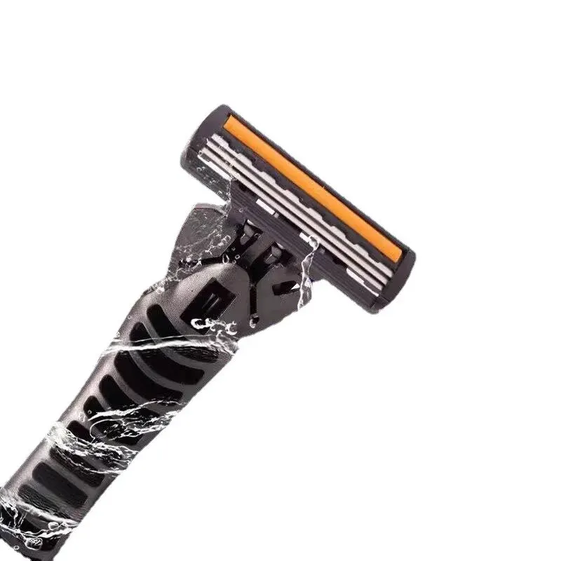 Manual shaver 32pcs Hair Trimmer Three-layer Blade Razor Male Scraper Head
