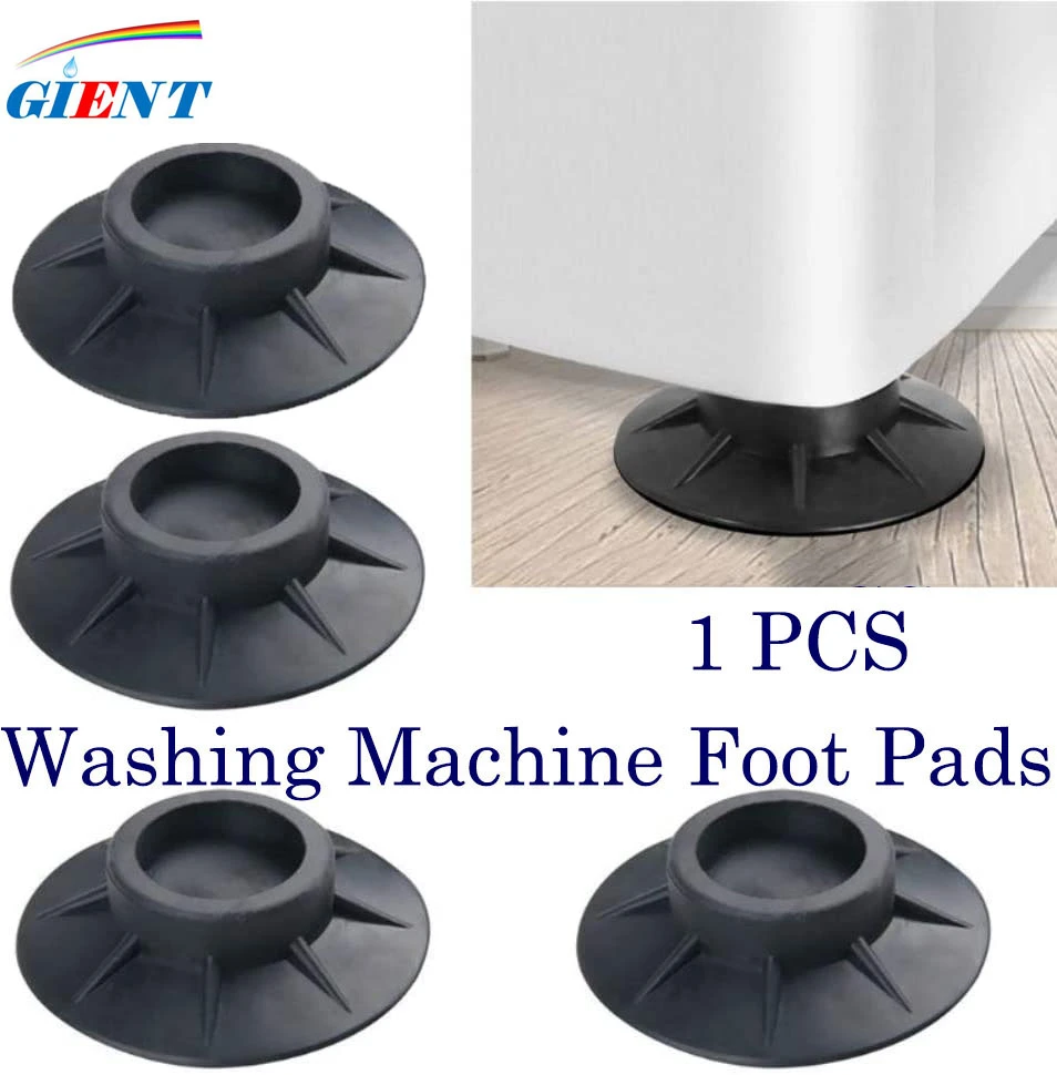 Anti Vibration Rubber Feet Pads Floor Mat Elasticity Black Protectors