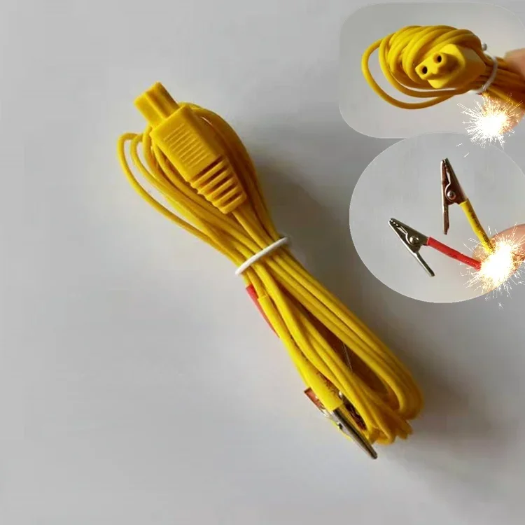 Therapy Cable Parts for Great Wall KWD-808I KWD808-I Nerve Muscle Stimulator Machine 6pcs/lot, muscle stimulator