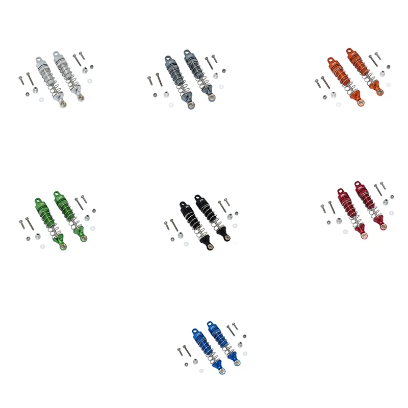 Metal Rear Shock Absorbers Damper For LOSI 1/18 Mini-T 2.0 2WD Stadium Truck RC Car Upgrades Parts |