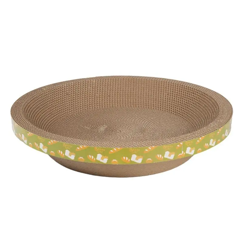 

Cardboard Cat Scratcher Bowl Corrugated Paper Pet Scratcher Scraper Lounge Cat Scratching Bed Anti-Scratch Toys For Kitten Nest