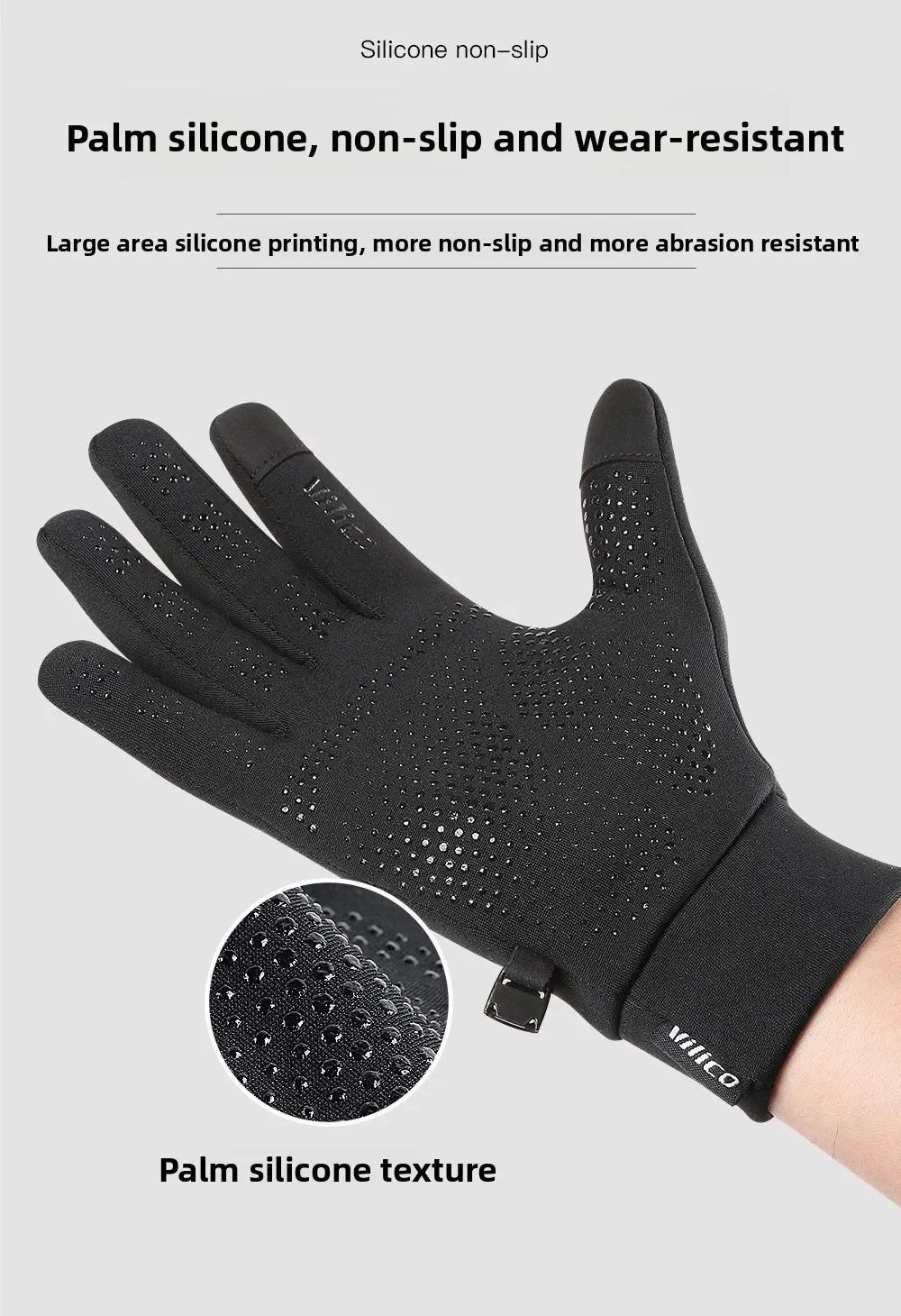 Cycling gloves full finger breathable non-slip