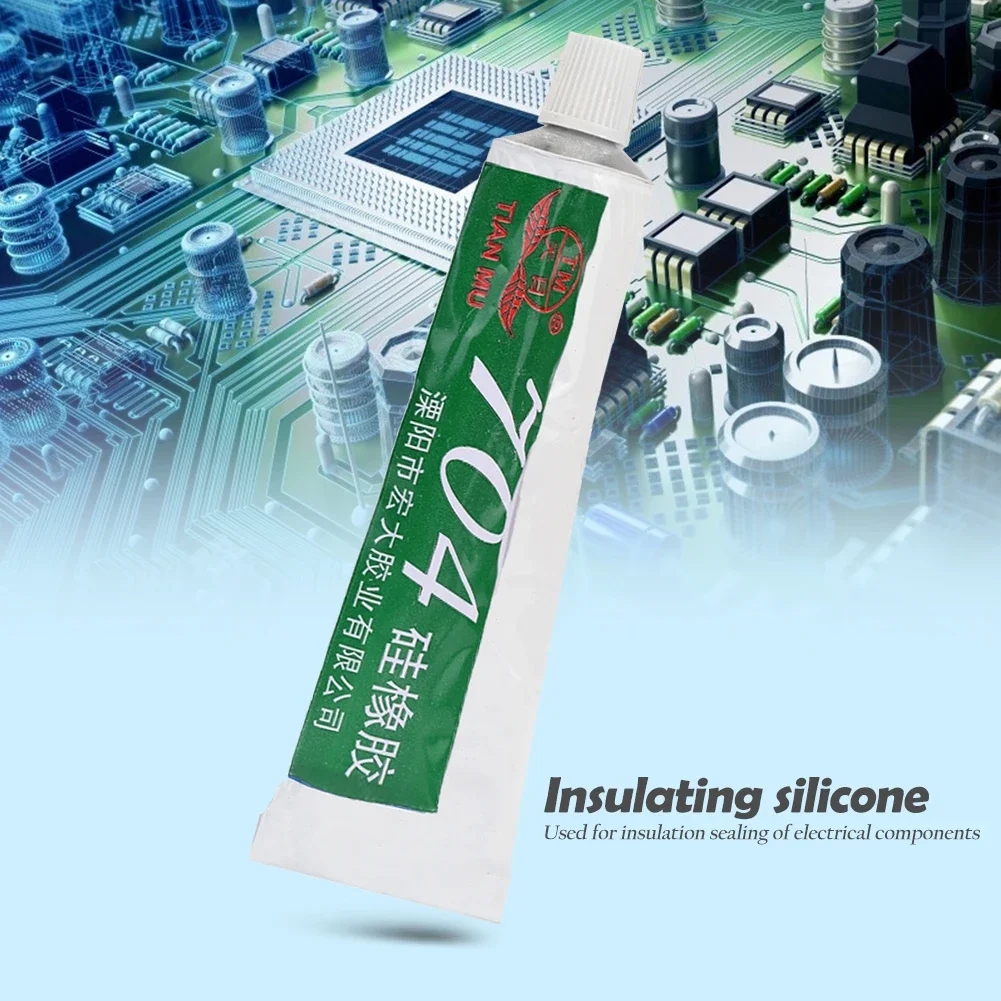 High Temperature Resistant Silicone Rubber Insulated Sealing Glues Adhesive