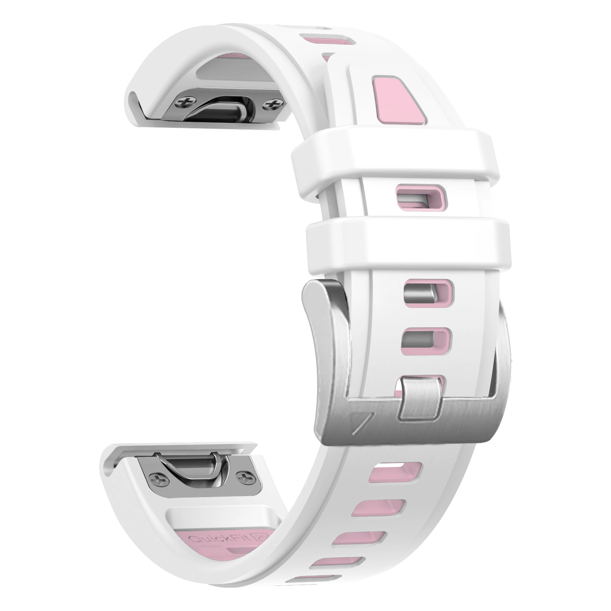 Enhanced Silicone Wristband for Garmin Smartwatches - 43mm