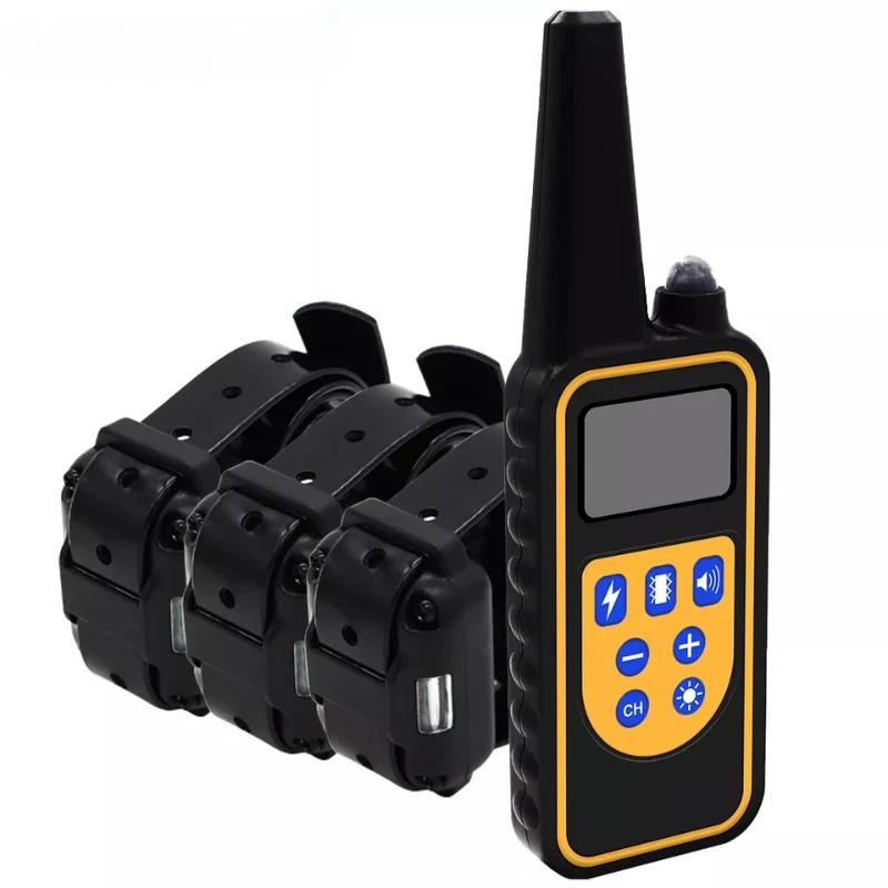 Display Waterproof Rechargeable 800M Remote Control Pet Electric Dog Training Collar For All Size Bark-stop Collars 24pcs 6v 4lr44 4a76 l1325 4ag13 250mah primary dry batteries alkaline battery for remote control toy dog training shock collars