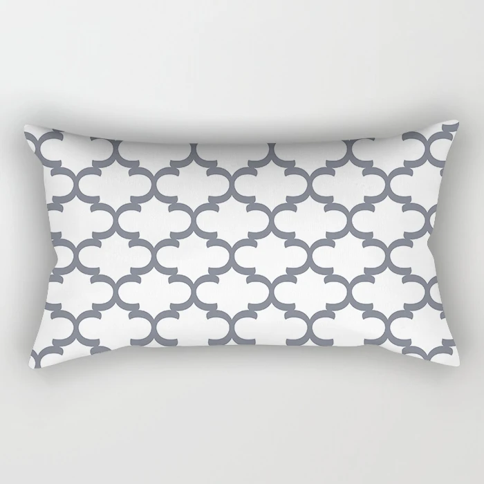 Nordic Geometric Grey White Square Pillowcase Home Decor Living Room Sofa Cushion Cover For Bedroom Living Room Office Garden 5