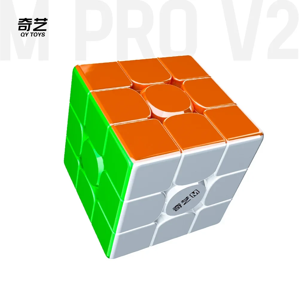 [CubeQuest]QiYi M Pro V2 3x3 Magnetic Magic Cube UV Professional Speed Education Children's Toys Gifts 6