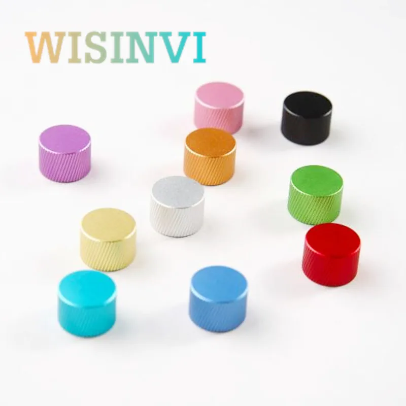 Potentiometer and Aluminum Knob 2PCS Aluminum alloy Potentiometer Encoder Knob for Mechanical Keyboard etc.