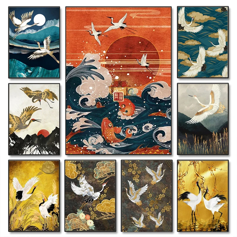 Impression Sur Toile Rétro - Poster Art Déco Musique Vintage - 28x36 Cm Sans Cadre