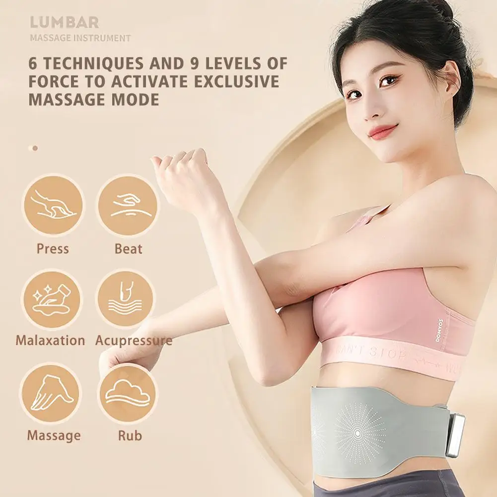 

Cordless Heating Pad For Back Pain Relief Portable Heating Pads For Cramps Heated Back Wrap With Strap For Lower Back N4X8