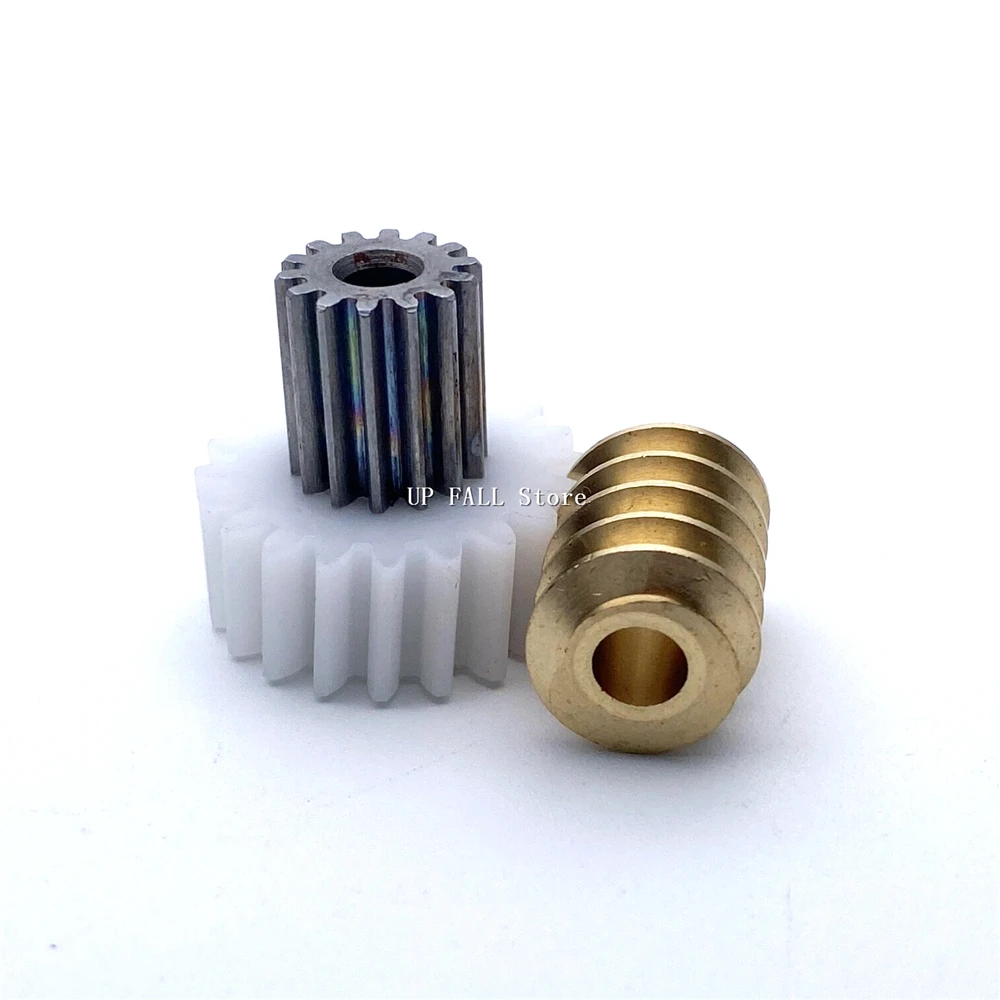 1M Turbine Worm Gear Copper Plastic SET 5MM FOR 775 Motor DIY