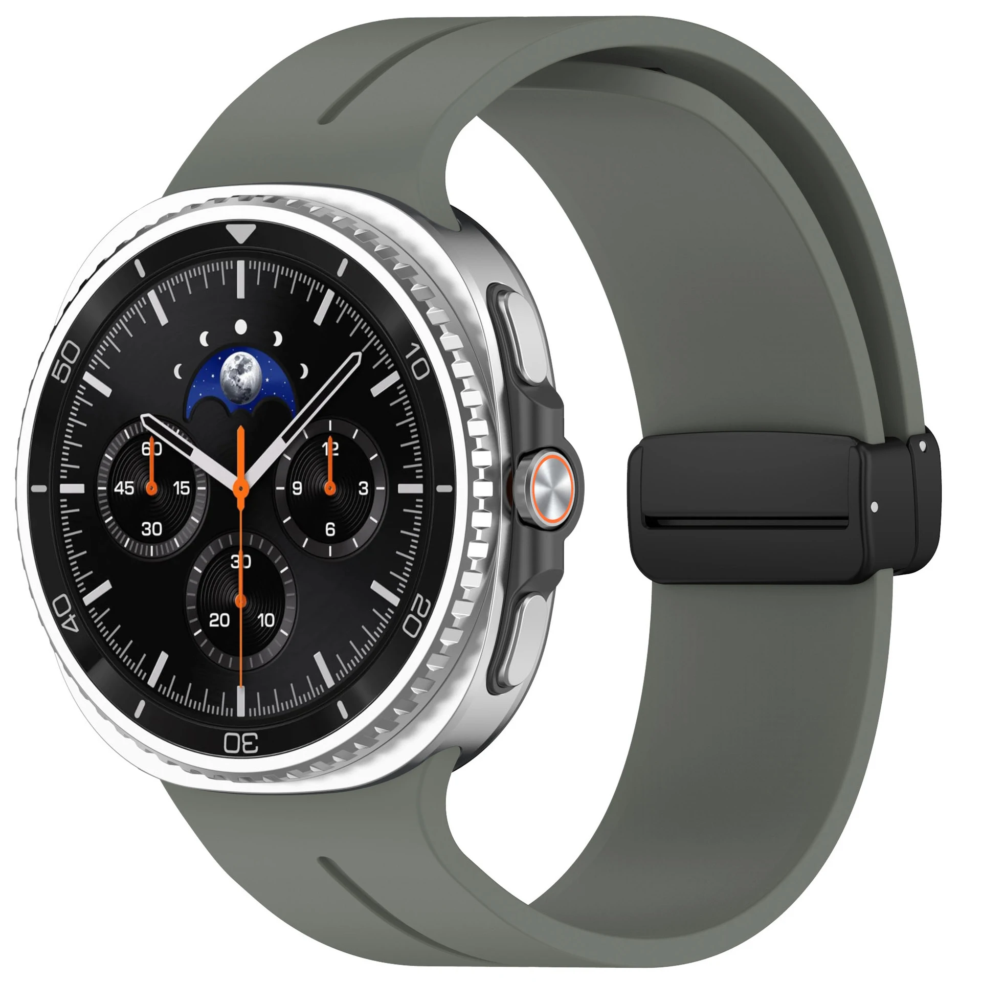 Magnetic Silicone Sports Breathable Strap Bracelet