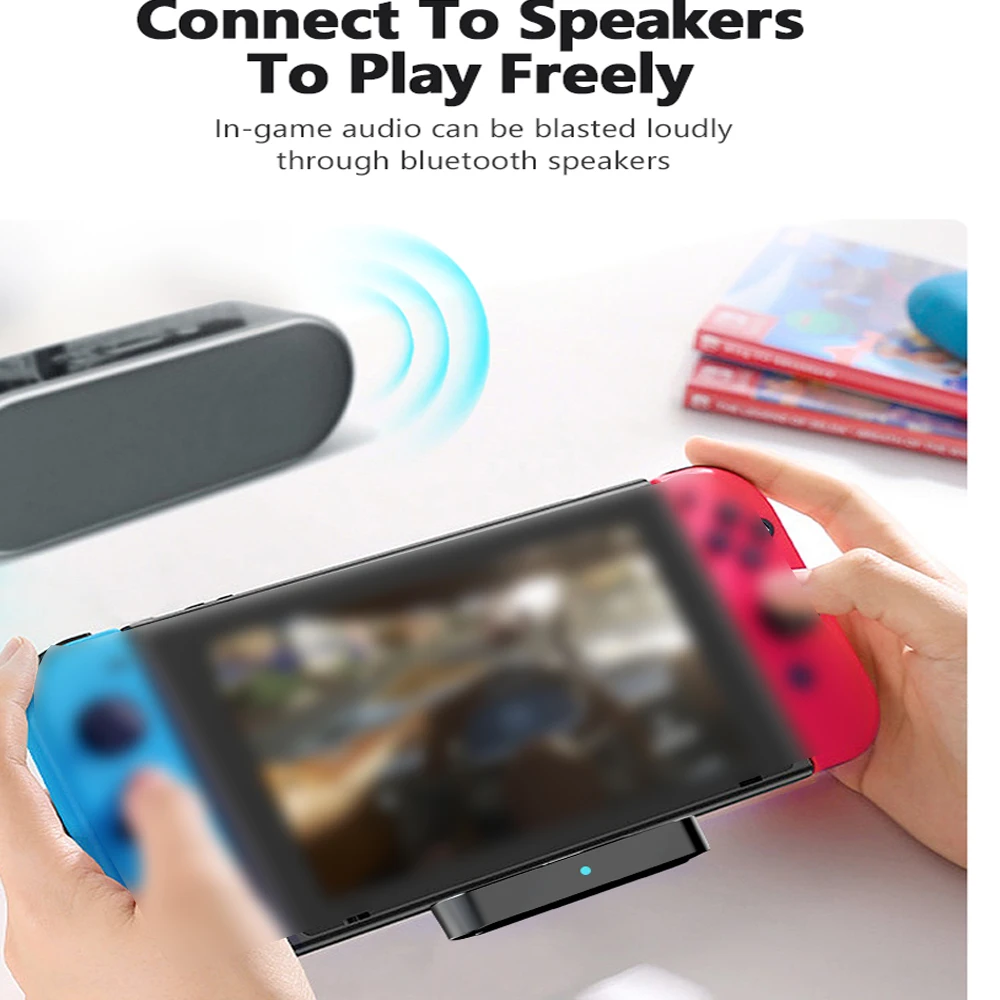 Audio Transmitter Bluetooth En La Nintendo Switch For Nintendo
