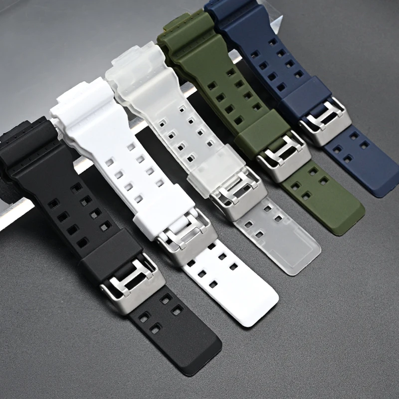 Matte Rubber Silicone Bracelet Watch Band Protective Shell