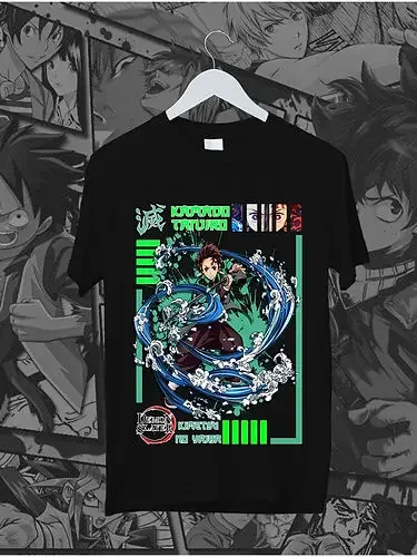 

Tanjiro Water Style Anime T-shirt