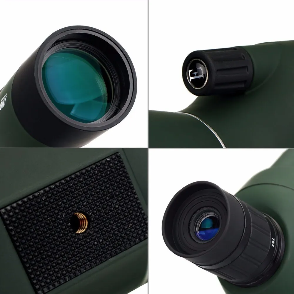 Telescope binoculars F9308B Telescope Spotting Scope Monoculars Powerful Binoculars Bak4 FMC Waterproof With Tripod Camping