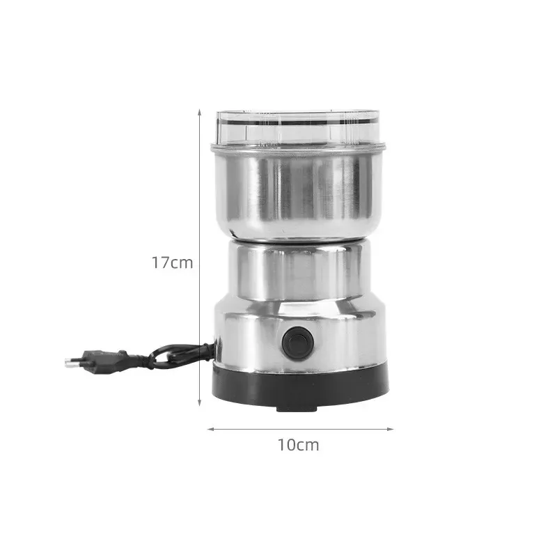 New 2 Blades Electric Seasoning Spice Coffee Grinder Machine Stainless Steel Commercial Electric Coffee Grinder