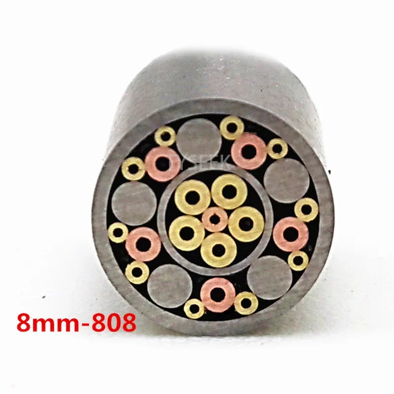 8mm Mosaic Pin Rivets for Knife Handle Screw Decorate 21 Kinds Design Exquisite Style Length 9cm 6