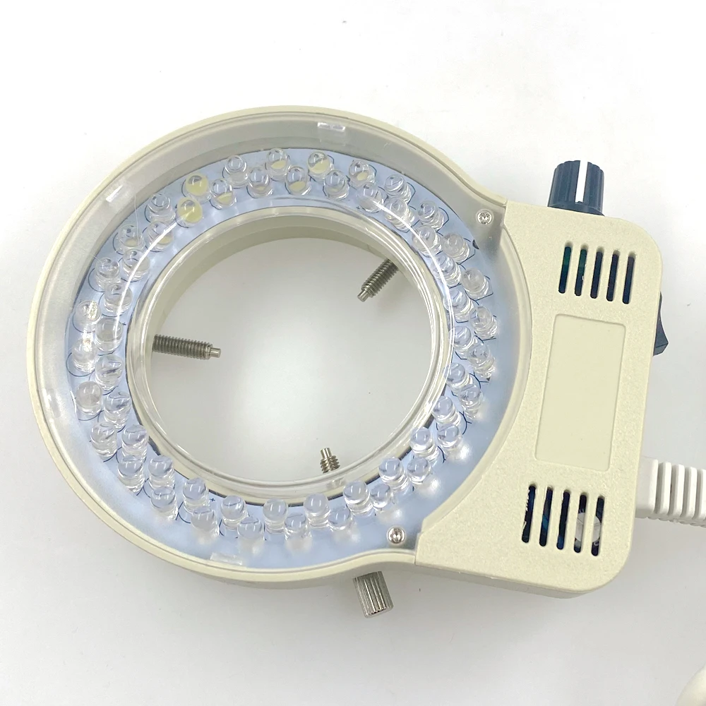 Microscope LED Ring Light Illuminator Lamp for Industrial Microscope Circle Light  Camera Light Source 5