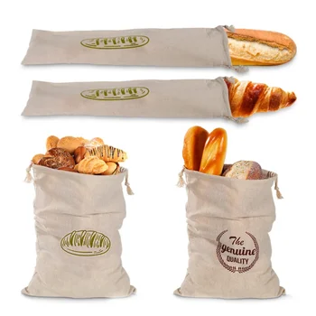 Linen Bread Storage Bags 1