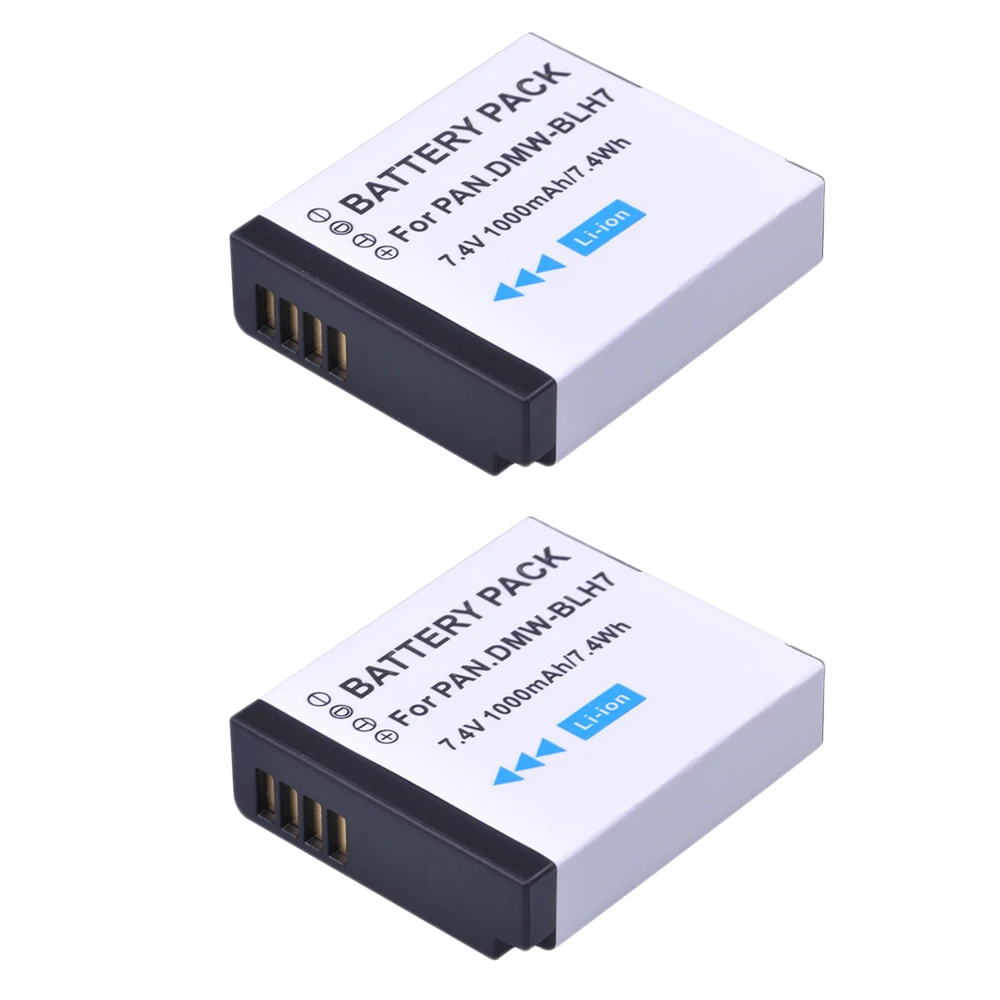 Dmw-Blh7 Batteria Per Panasonic Dmw-Blh7Pp Lumix Dmc-Gm5 Gm1 Dmc-Gf7 Dmc-Gf8 Gf9 Lx10 Lx15 Per Bateria Dmw-Blh7E