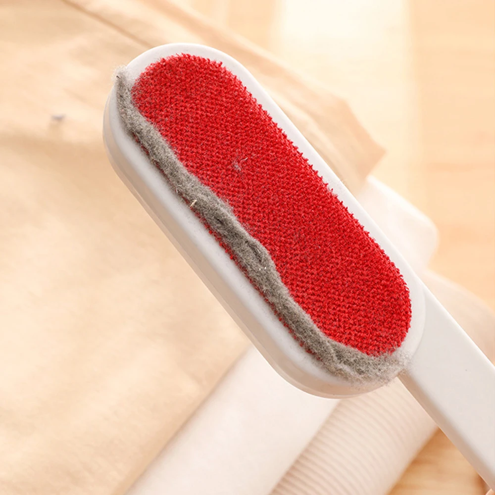 Wholesale 2 Sided Clothes Hair Remover Brush Removing Dog Cat Self Cleaning Lint Pet Hair Remover Carpet Bed Sofa Dust Shaver