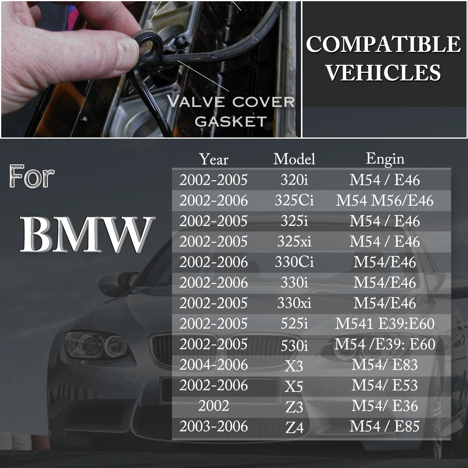 Guarnizione Testata Cilindro BMW E36 E46 E39 - Ricambio Compatibile Originale